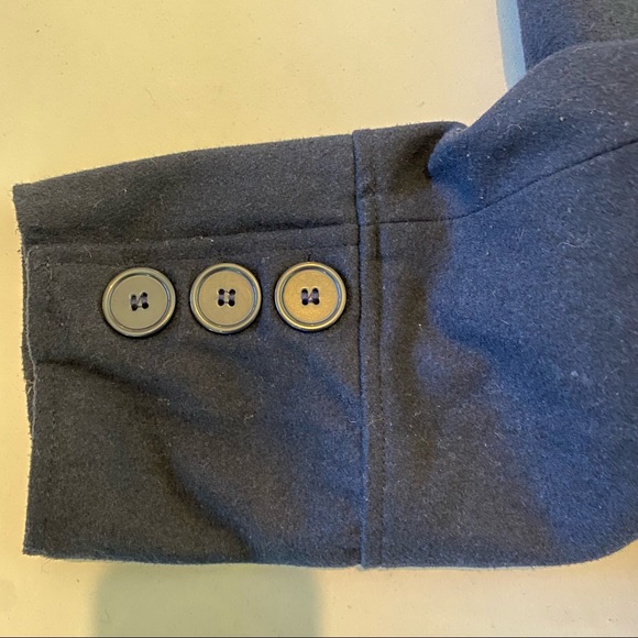 AVENUE Faux Wool Peacoat, Navy Blue, Size 22/24, RN138302 - Picture 6 of 8